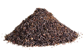 A Picture of Mulch Behind a White Background.